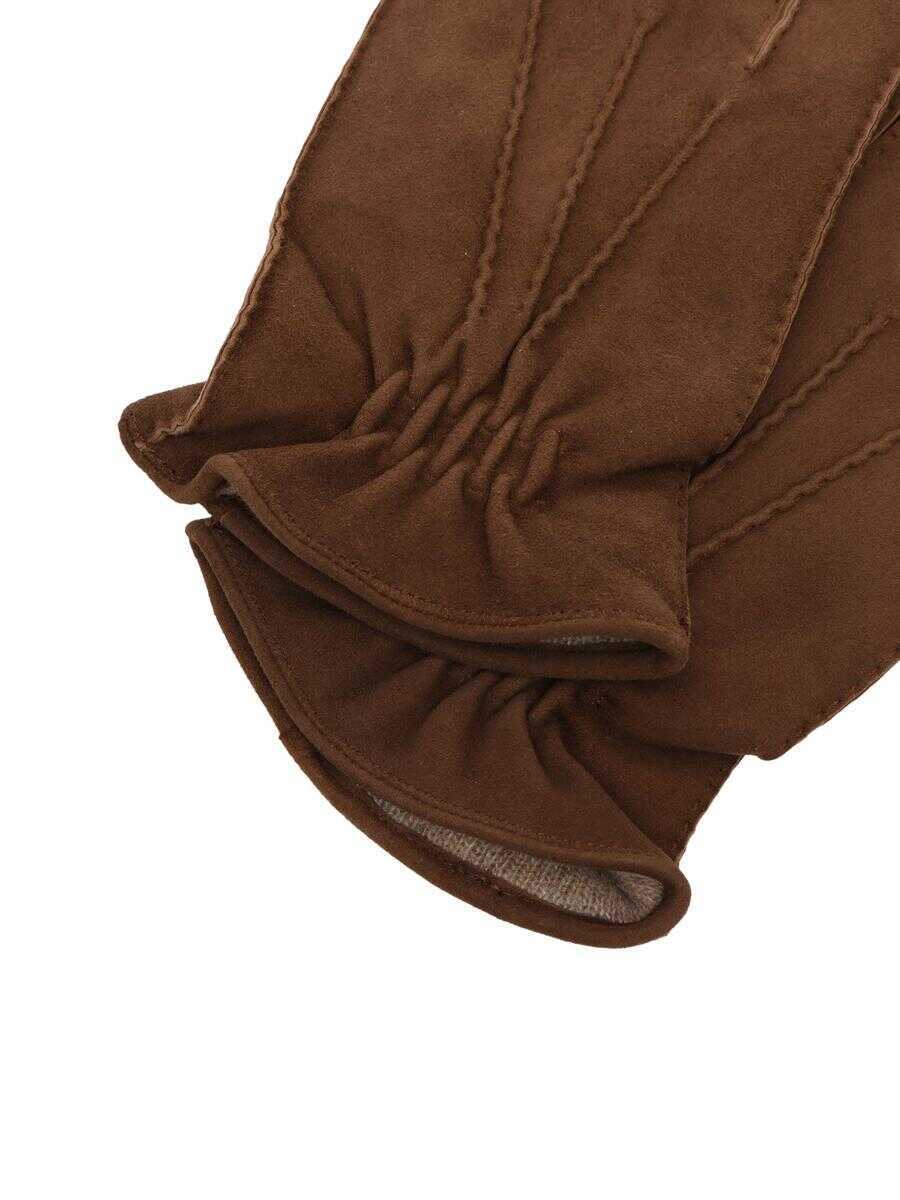 Manusi Claudio Orciani Claudio Orciani Gloves BROWN Barbati (BM 14856217) 2