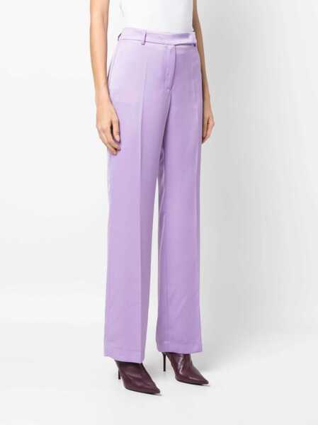 Pantaloni casual HEBE STUDIO Hebe Studio Lilac Viscose The Lover Pants MULTICOLOR Femei (BM 14857099) 3
