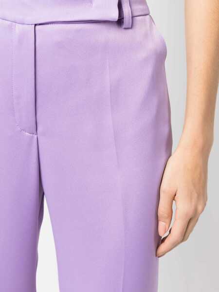 Pantaloni casual HEBE STUDIO Hebe Studio Lilac Viscose The Lover Pants MULTICOLOR Femei (BM 14857099) 5