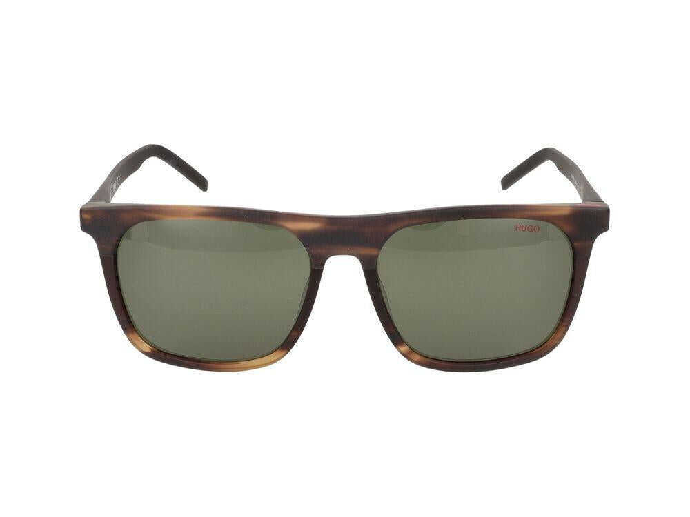 Ochelari de soare Hugo Boss HUGO Sunglasses MATT BROWN HORN Barbati (BM 14857666) 1