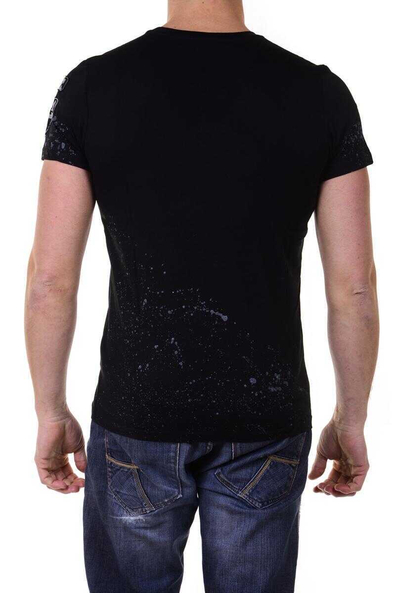 Topuri IM C COUTURE IM C Couture Topwear Black Barbati (BM 14860105) 2