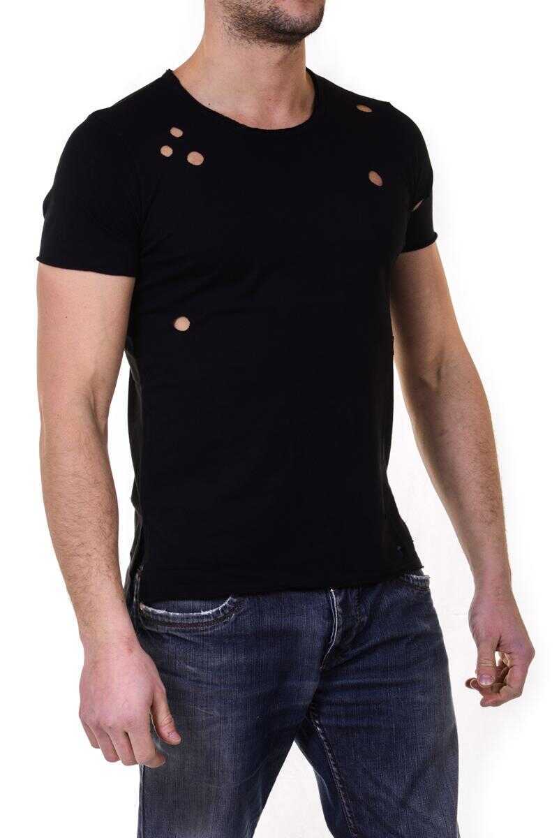 Topuri IM C COUTURE IM C Couture Topwear Black Barbati (BM 14860108) 3