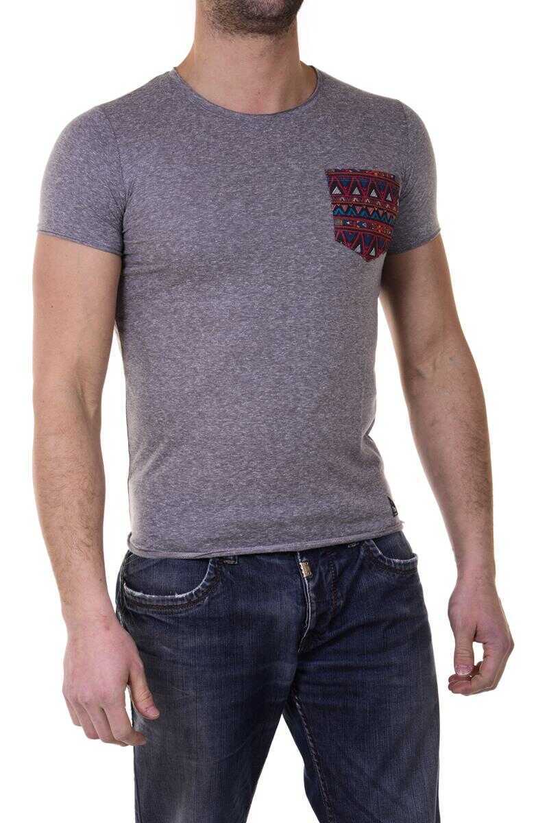 Topuri IM C COUTURE IM C Couture Topwear GREY Barbati (BM 14860114) 3