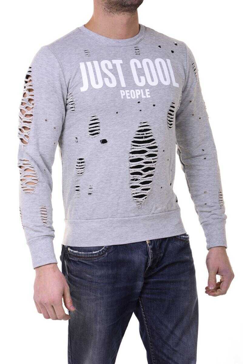 Bluze de trening IM C COUTURE IM C Couture Sweatshirt Hoodie GREY Barbati (BM 14860126) 3