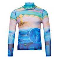 Topuri JW Anderson Print Semi-Transparent Top Barbati
