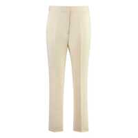 Pantaloni scurti Calvin Klein Cotton Gabardine Trousers Femei