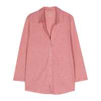 Camasi Majestic Filatures 3/4 Sleeve Linen Shirt Femei