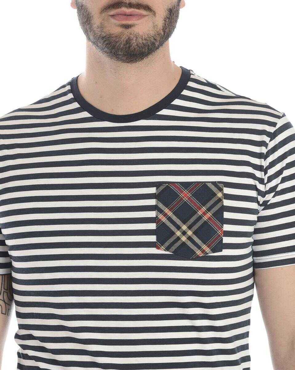 Topuri Daniele Alessandrini Daniele Alessandrini Topwear BLUE Barbati (BM 14866564) 3