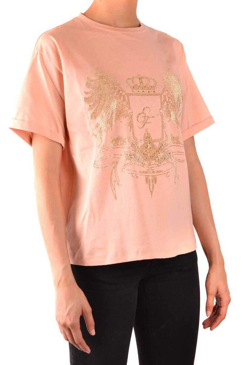 Tricouri Elisabetta Franchi Elisabetta Franchi Tshirt Short Sleeves PINK Femei (BM 14867056) 2