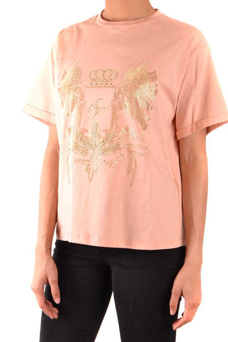 Tricouri Elisabetta Franchi Elisabetta Franchi Tshirt Short Sleeves PINK Femei (BM 14867056) 3