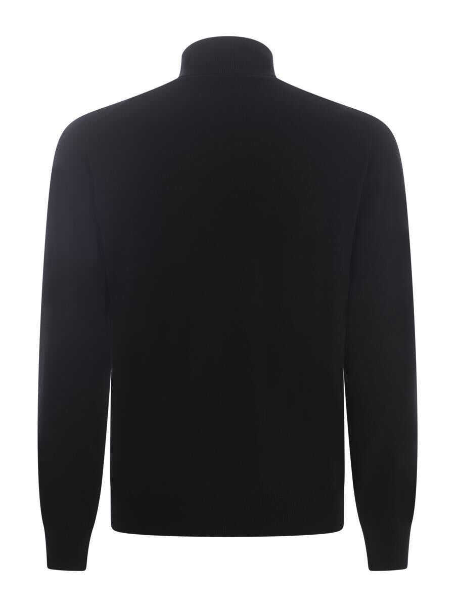Pulovere Tagliatore Tagliatore Turtleneck  Black Barbati (BM 14868625) 3