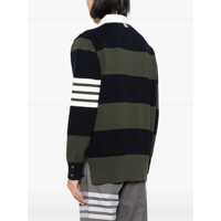 Tricouri Polo pentru Barbati - Tricouri Polo Thom Browne Thom Browne Polo 4-Bar Rose GREEN Barbati (BM 14868874) - B-mall.ro