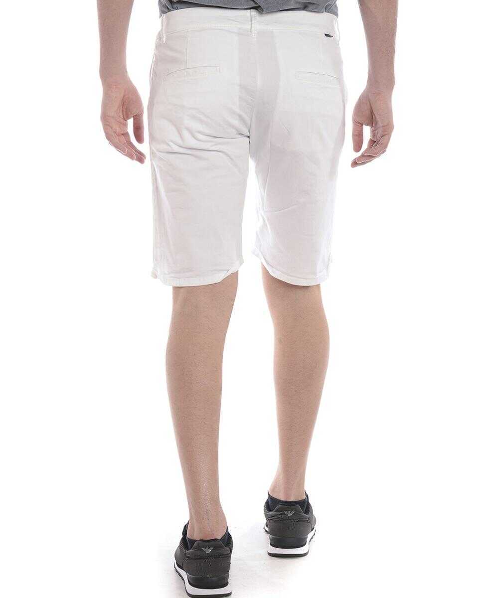Pantaloni Daniele Alessandrini Daniele Alessandrini Short WHITE Barbati (BM 14873791) 2
