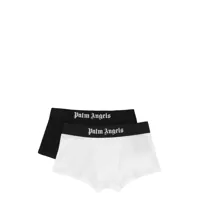 Sorturi de baie Palm Angels Set Of Two Cotton Boxers Barbati