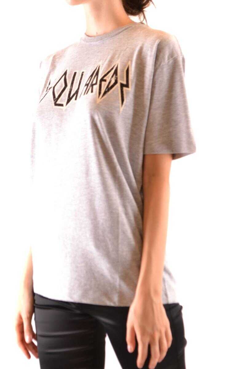 Topuri DSQUARED2 DSQUARED2 T-Shirts GREY Femei (BM 14878705) 4
