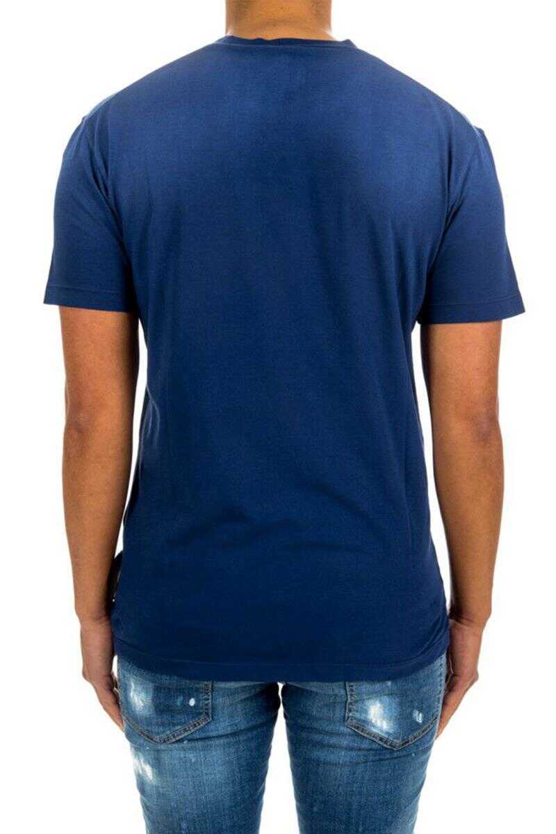 Tricouri DSQUARED2 DSQUARED2 T-Shirt BLUE Barbati (BM 14878741) 4