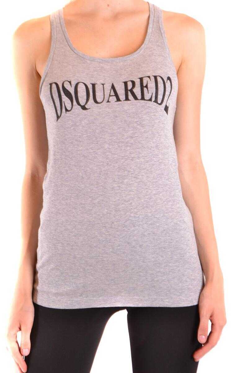 Topuri DSQUARED2 DSQUARED2 Tops GREY Femei (BM 14878894) 2