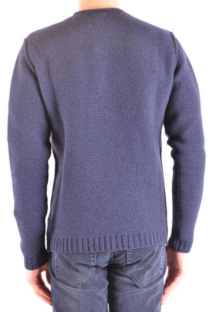 Pulovere Woolrich Woolrich Sweaters Blue Barbati (BM 14884897) 4