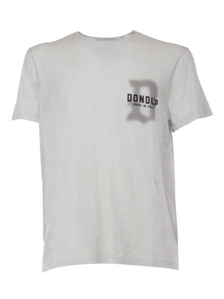 Tricouri Dondup Gray T-shirt with logo Gray Barbati (BM 14888587) 1