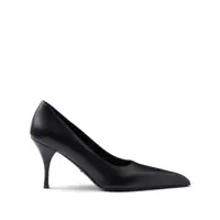 Pantofi cu toc Prada Leather Pumps Femei