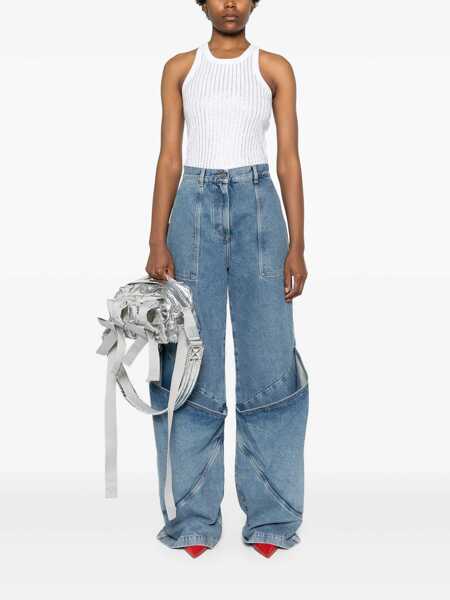 Topuri THE ATTICO The Attico Top WHITE Femei (BM 14892073) 2