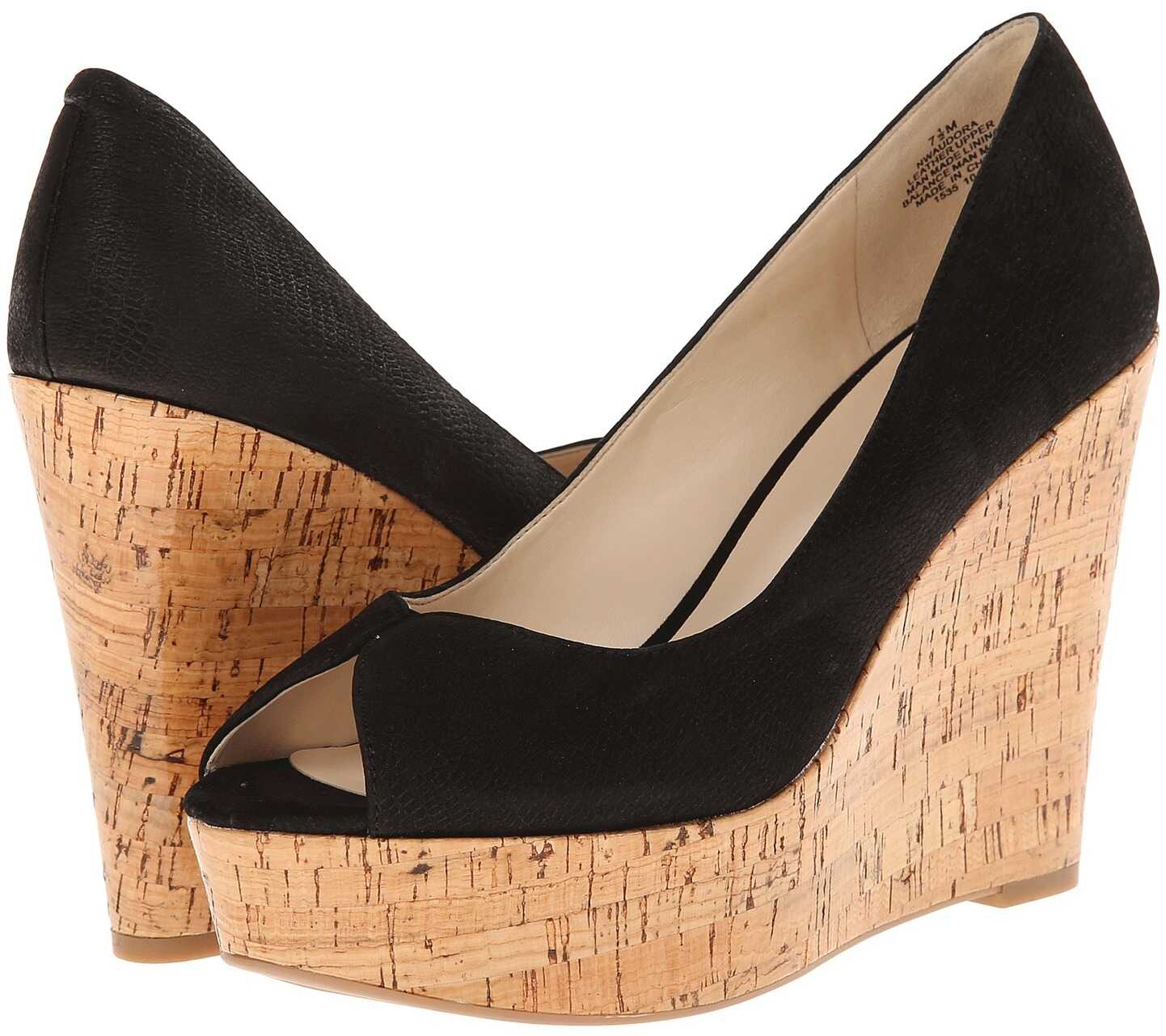 Pantof Nine West Audora Black Nubuck