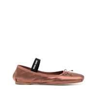 Balerini Miu Miu Satin Ballet Flats Femei