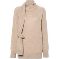 Esarfe Stella McCartney Scarf Detail Sweater Femei