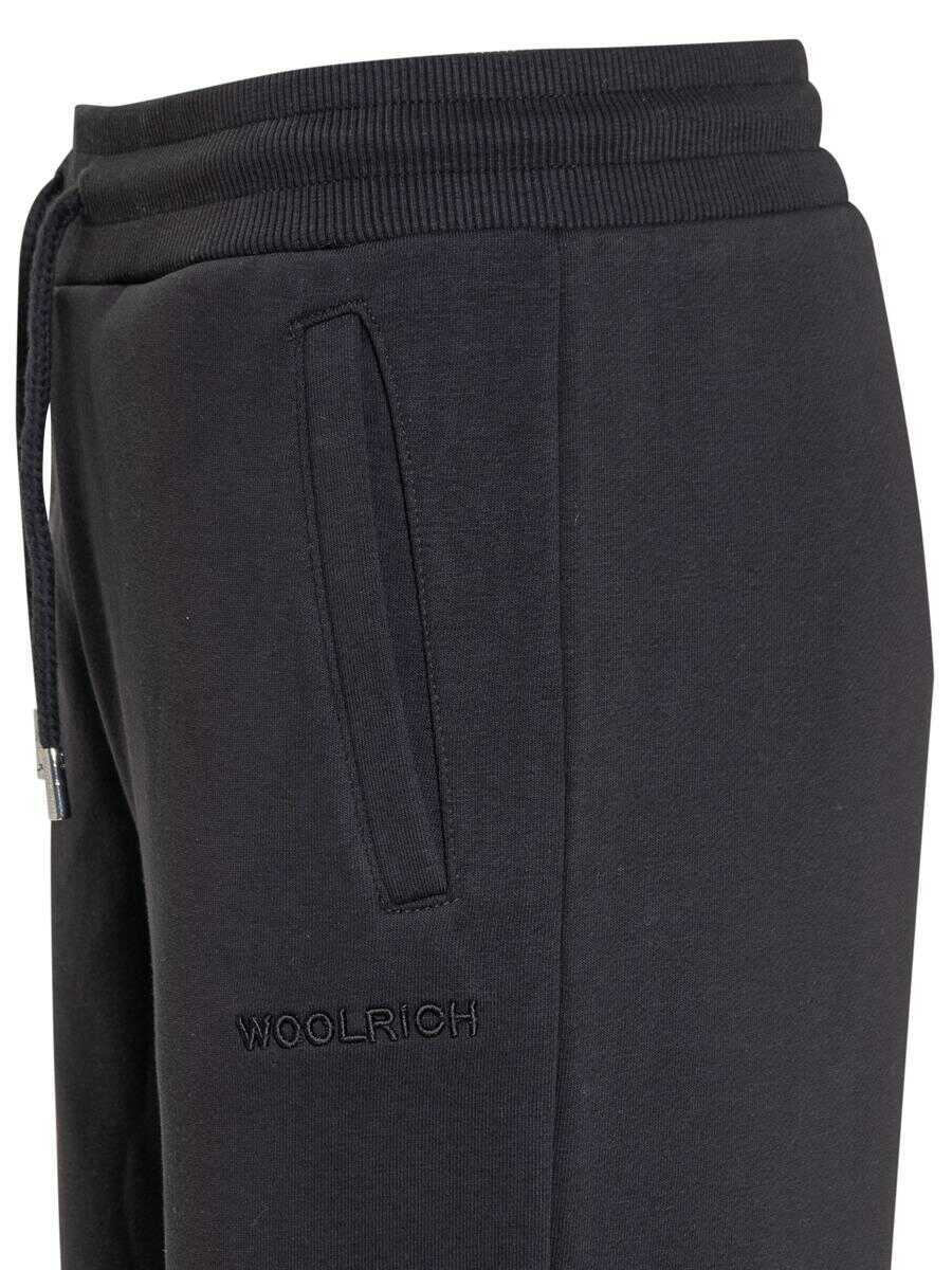 Pantaloni de trening Woolrich Woolrich Sweatpants With Logo Black Femei (BM 14898043) 4