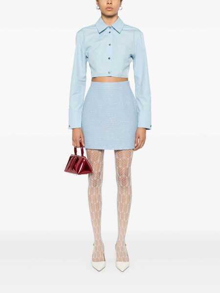 Fuste Alessandra Rich Alessandra Rich Skirts BLUE Femei (BM 14899117) 2