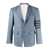 Thom Browne Thom Browne Wool Single-Breasted Blazer BLUE