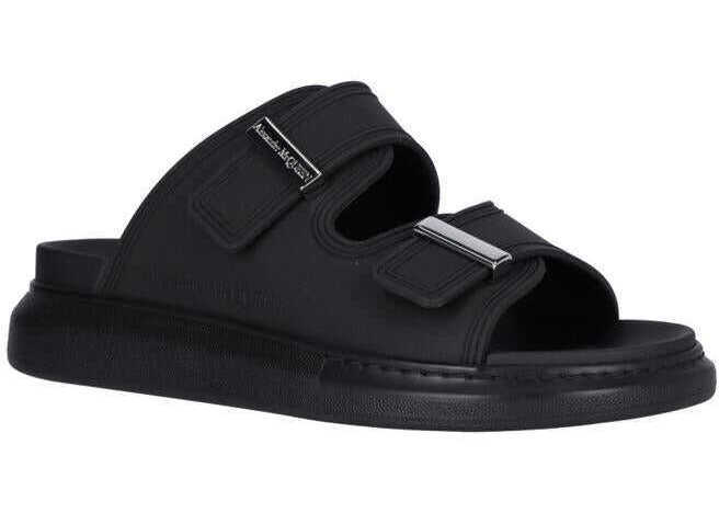 Sandale Alexander McQueen Alexander Mcqueen Sandals BLACK Barbati (BM 14906874) 2