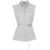Fabiana Filippi Sleeveless poplin shirt Gray