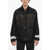 Neil Barrett Utility Jacket With Rib Collar Black