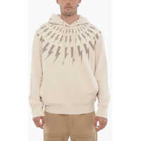 Bluze de trening Fleeced Cotton Fairisle Thunderbolt Hoodie Barbati
