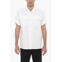 Camasi casual Short Sleeved Shirt With Double Breast Pocket Barbati