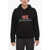 Neil Barrett Easy Fit Cotton Sex Education Hoodie Black