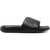 AMBUSH Solid Color Leather Slides Black