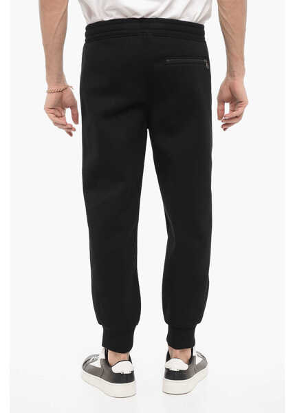 Pantaloni de trening Neil Barrett Low-Rise Skinny Fit Piping Joggers Black Barbati (BM 14908816) 2