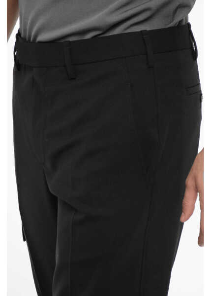 Pantaloni casual Neil Barrett Skinny Fit Cargo Pants With Belt Loops Black Barbati (BM 14908831) 3