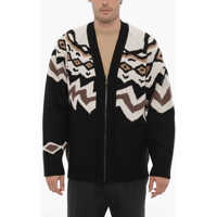 Cardigane Wool Cardigan With V-Neck Barbati