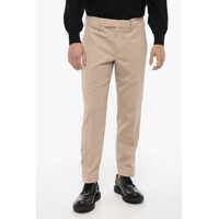 Pantaloni casual Virgin Wool Blend Slim Fit Pants Barbati