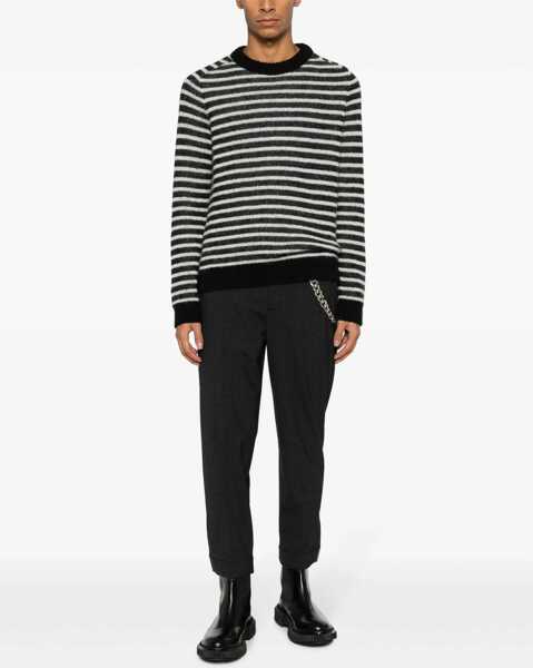 Pantaloni casual Neil Barrett Virgin Wool Blend Skinny Fit Cargo Pants Yellow Barbati (BM 14909161) 2