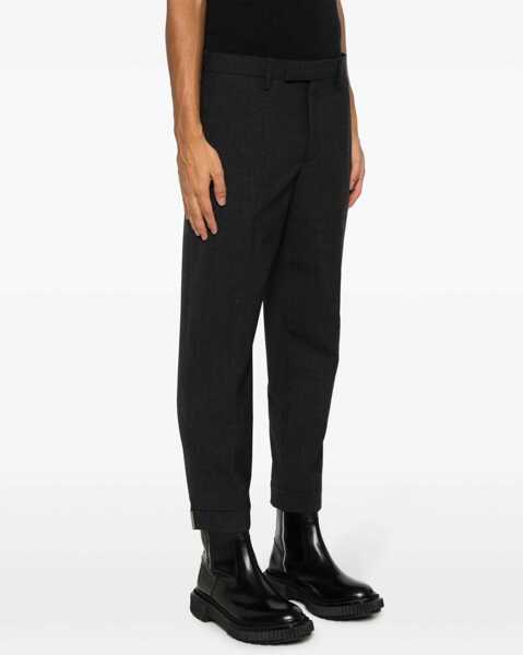 Pantaloni casual Neil Barrett Virgin Wool Blend Skinny Fit Cargo Pants Yellow Barbati (BM 14909161) 3