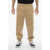 Neil Barrett Neoprene Loose Fit Fireman Cargo Joggers Brown