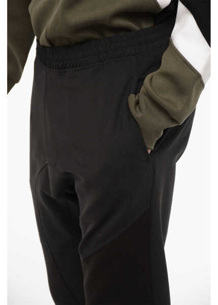 Pantaloni casual Neil Barrett Slouch Fit Charlie Pants Black Barbati (BM 14909332) 3