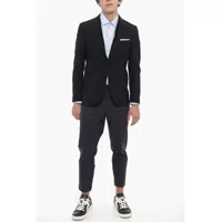 Sacouri Neil Barrett pentru Barbati - Sacouri Neil Barrett Two-Buttons Blazer With Double Side Split Midnight Blue Barbati (BM 14909491) - B-mall.ro