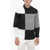 Neil Barrett Patchwork Cotton Shirt Black & White