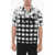 Neil Barrett Double Patterned Boxy Fit Shirt Black & White