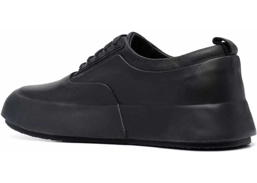 Sneakers AMBUSH Solid Color Leather And Rubber Low-Top Sneakers Black Barbati (BM 14909566) 3